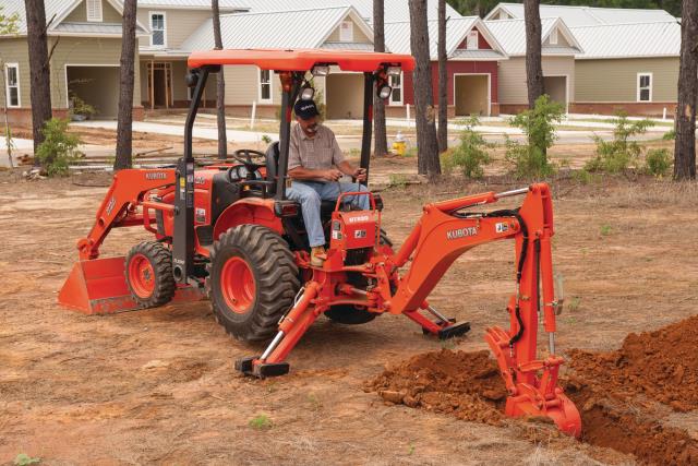 Where to find BACKHOE 08 KUBOTA B26 in Olympia