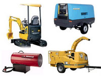 Equipment rentals in Olympia Washington, Lacey, Tumwater, McCleary, Fort Lewis